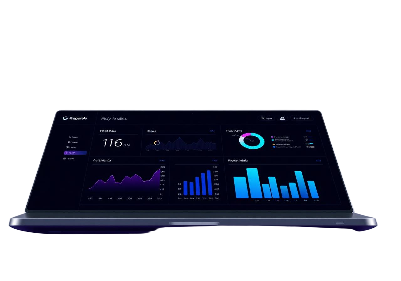 Dashboard mockup by Aarav